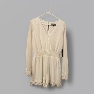 Romper with beautiful lace details